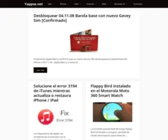 Yappse.net(Spletne strani) Screenshot