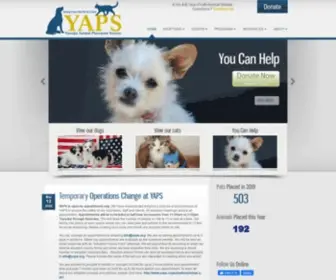 Yaps.org(Yucaipa Animal Placement Society (YAPS)) Screenshot