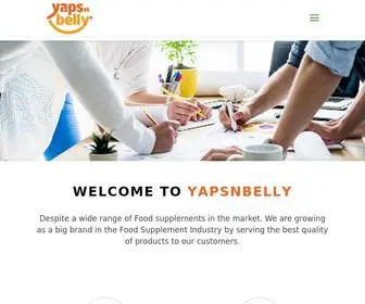 Yapsnbelly.com(Baby Food Product Company) Screenshot
