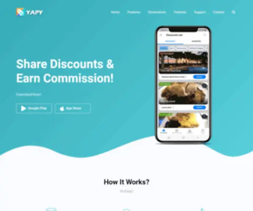 Yapy.com(Share Local Discounts and Coupons with friends and family) Screenshot
