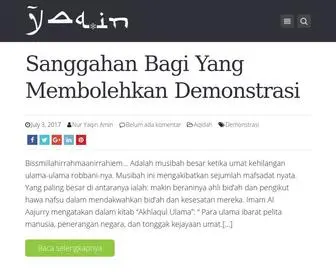 Yaq.in(Nur Yaqin Amin Official Blog) Screenshot