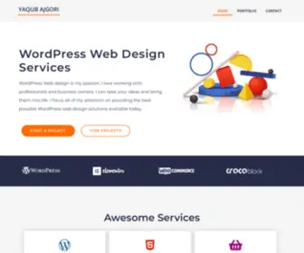 Yaqub.com.bd(WordPress Web Design Services) Screenshot
