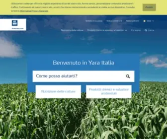 Yara.it(Fertilizzanti agricoli per la nutrizione delle colture) Screenshot