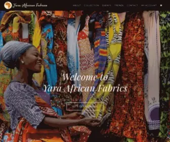 Yaraafricanfabrics.com(Yara African Fabrics) Screenshot