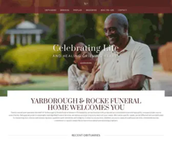 Yarboroughandrocke.com(Yarborough & Rocke Funeral Home) Screenshot