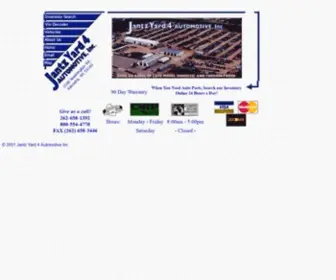 Yard4.com(Jantz Yard 4 Automotive Inc) Screenshot