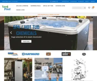 Yardandpool.com(Pool parts) Screenshot