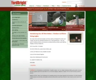 Yardbright.com(YardBright Landscape Lighting) Screenshot