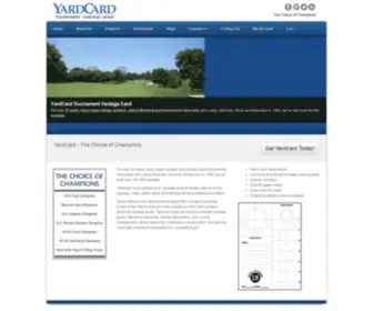 Yardcard.com(Since 1982) Screenshot