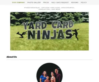 Yardcardninjas.net(Yard Card Ninjas) Screenshot