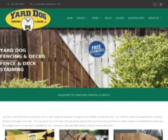 Yarddogfenceofnashville.com(Yard Dog Fencing of Nashville) Screenshot