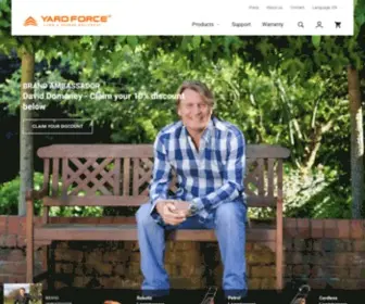 Yardforce.eu(Yard Force Deutschland) Screenshot