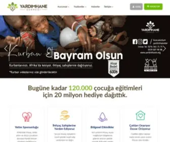 Yardimhane.org(Yardımhane Derneği) Screenshot