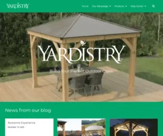 Yardistrystructures.com(Yardistry Structures) Screenshot