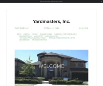 Yardmastersinc.com(Yardmasters, Inc) Screenshot