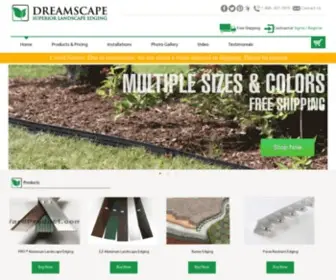 Yardproduct.com(Top-quality landscape edging at Yard Product) Screenshot