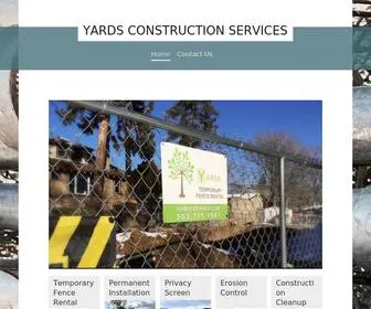 Yards-Denver.com(Yards Construction Services) Screenshot