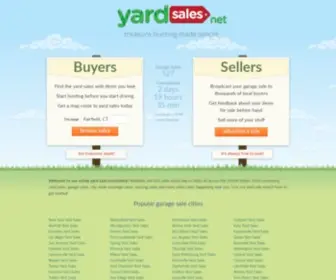 Yardsales.net(Find Yard Sales & Garage Sales) Screenshot