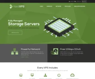 YardvPs.com(Unmanaged VPS) Screenshot