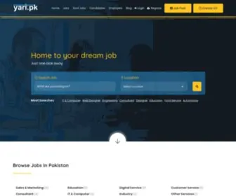 Yari.pk(Jobs In Pakistan) Screenshot