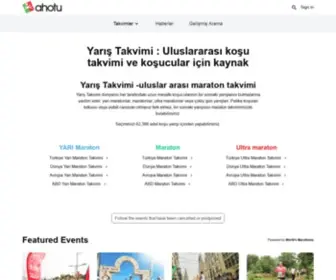 Yaristakvimi.com(Yarış Takvimi) Screenshot