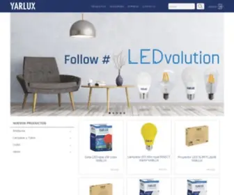 Yarlux.com(Iluminación LED) Screenshot