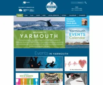Yarmouthcapecod.com(Yarmouth, Cape Cod, MA) Screenshot