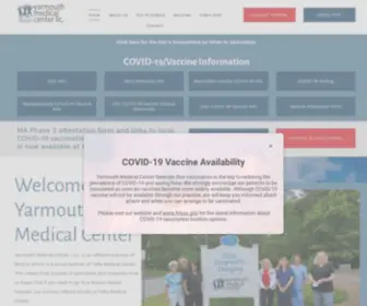 Yarmouthmedicalcenter.com(Yarmouth Medical Center) Screenshot