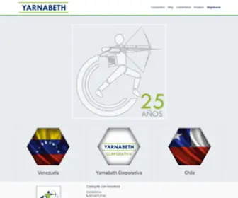 Yarnabeth.com(Inicio) Screenshot