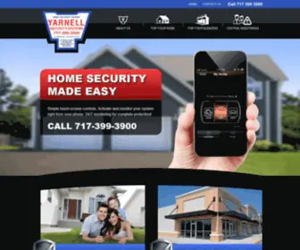 Yarnellsecurity.com(Yarnell Security Systems) Screenshot