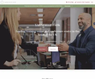 Yarnfieldpark.co.uk(Yarnfield Park Training & Conference Centre) Screenshot