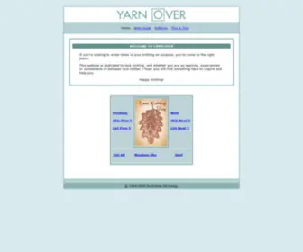 Yarnover.net(Yarn Over Lace Knitting) Screenshot