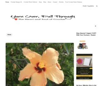 Yarnoverpullthrough.com(Yarn Over) Screenshot