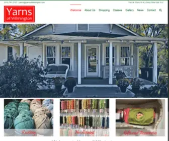 Yarnsofwilmington.com(Yarns of Wilmington) Screenshot