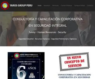 Yarosgroup.com(Seguridad Integral) Screenshot