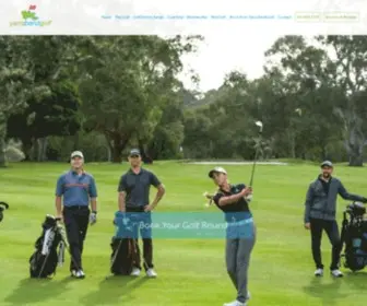 Yarrabendgolf.com(Yarra Bend Golf) Screenshot