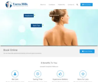 Yarrahillschiropractic.com.au(Leading Chiropractic in Lilydale) Screenshot