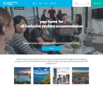 Yarrahouse.com.au(Campus Living Villages) Screenshot