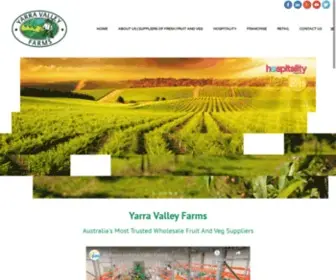 Yarravalleyfarms.com.au(Yarra Valley Farms) Screenshot