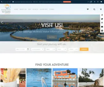 Yarrawongamulwala.com.au(Yarrawonga Mulwala Visitor Information Centre) Screenshot