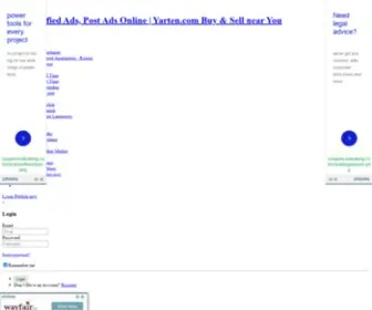 Yarten.com(Free Classified Ads) Screenshot