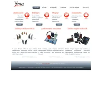 Yarus.hu(Yarus Trade Kft oldala) Screenshot
