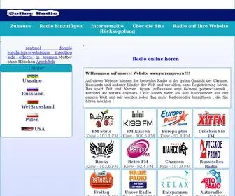 Yarzempro.ru(Radio online hören) Screenshot