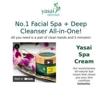 Yasaisg.com(Yasai Skincare) Screenshot