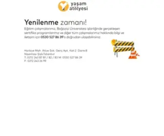 Yasamatolyesi.com(Zamanı) Screenshot