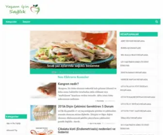 Yasamicinsaglik.com(Genel sağlık bilgileri ve sağlıklı yaşamın ipuçları) Screenshot