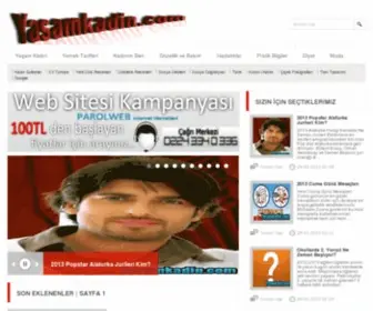 Yasamkadin.org(YaşamKadın.com 2013 Sağlık) Screenshot