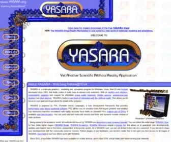 Yasara.org(Yet Another Scientific Artificial Reality Application) Screenshot