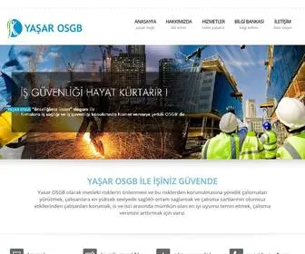 Yasarosgb.com(Yaşar OSGB) Screenshot