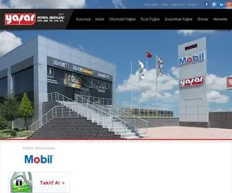 Yasarpetrol.com(Yaşar Petrol Ürünleri) Screenshot